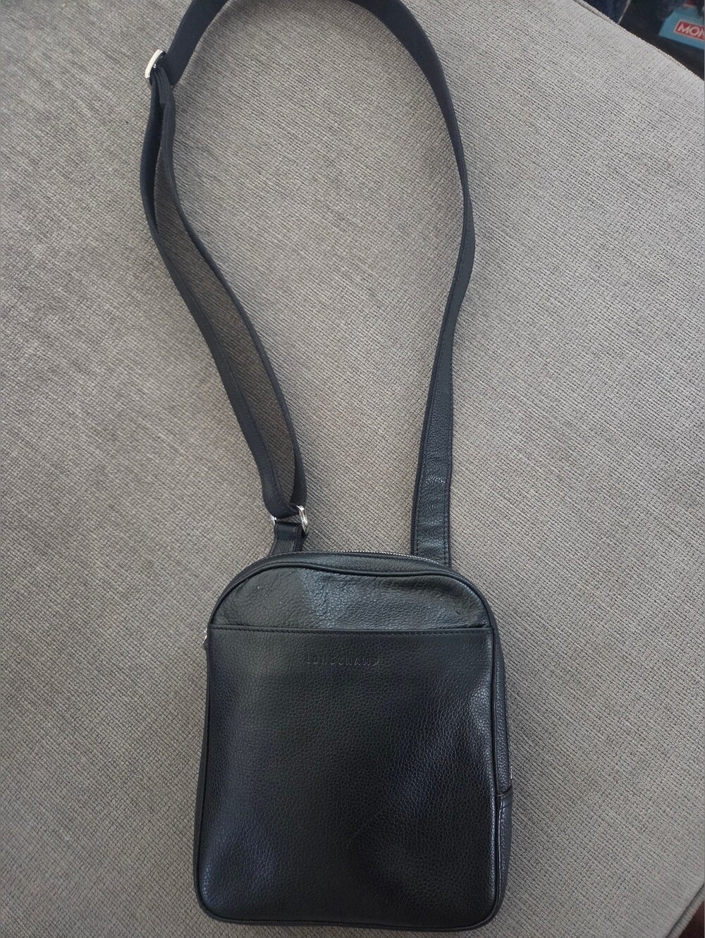 Longchamp - Leather Crossbody Bag